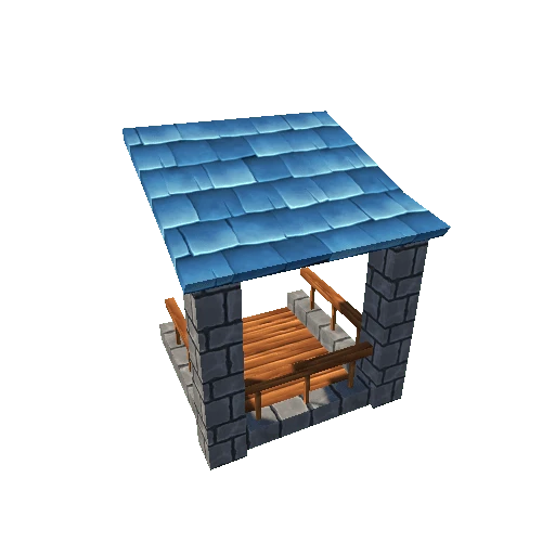 Terrace Bricks (Blue Roof)